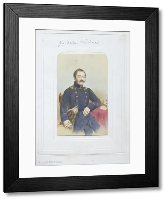 Framed Print : Grand Duke Michael, 1860-69. Creator: Emile Desmaisons Framed Print : Grand Duke Michael, 1860-69. Creator: Emile Desmaisons