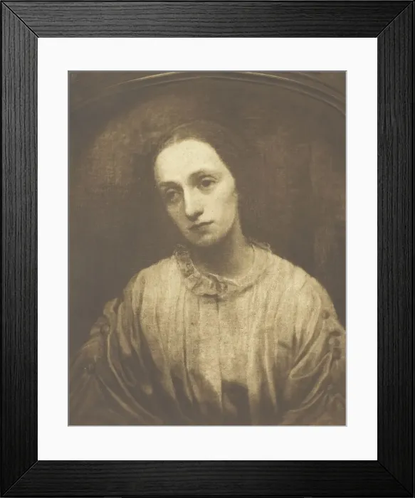 Framed Print : Julia Margaret Cameron, 1852, printed c. 1893. Creator: Henry Herschel Hay Cameron Framed Print : Julia Margaret Cameron, 1852, printed c. 1893. Creator: Henry Herschel Hay Cameron