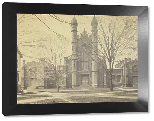 Library, Yale University, 19th century. Creator: Peck Brothers