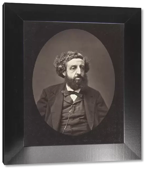 Alfred Naquet (French chemist and politician, 1834-1916), c. 1876. Creator: Pierre Petit