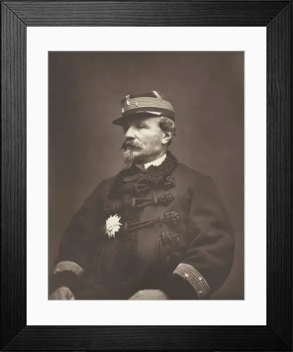 Framed Print : Chanzy, 1875 / 78. Creator: Goupil and Co Framed Print : Chanzy, 1875 / 78. Creator: Goupil and Co