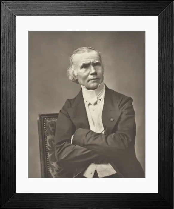 Framed Print : Alfred-Armand-Louise-Marie Velpeau (French surgeon and anatomist, 1795-1867), c. 1867 Framed Print : Alfred-Armand-Louise-Marie Velpeau (French surgeon and anatomist, 1795-1867), c. 1867