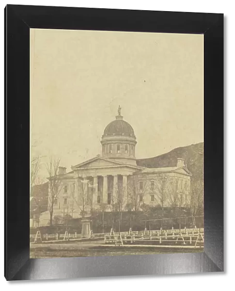 State Capitol at Montpelier, Vermont, 19th century. Creator: George Watson