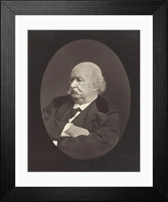 Framed Print : Jules Sandeau, [French writer], c. 1880. Creator: Goupil and Co