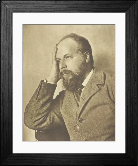 Framed Print : Hallam, Lord Tennyson, c. 1893. Creator: Henry Herschel Hay Cameron Framed Print : Hallam, Lord Tennyson, c. 1893. Creator: Henry Herschel Hay Cameron