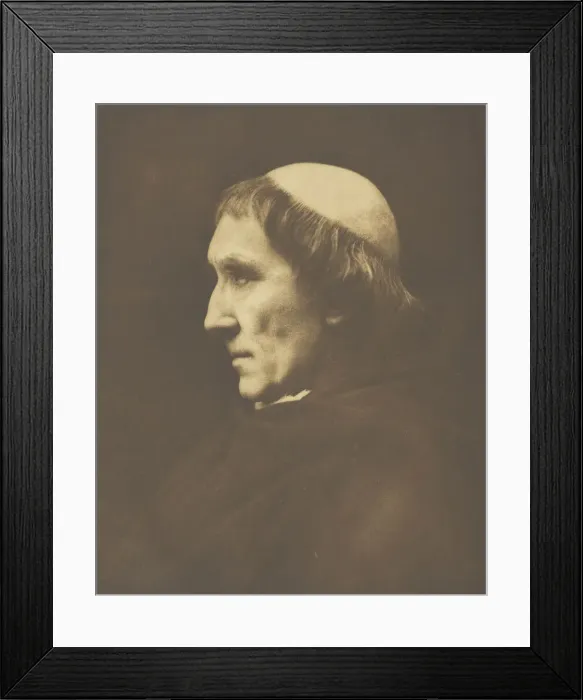 Framed Print : Henry Irving as Becket, c. 1893. Creator: Henry Herschel Hay Cameron Framed Print : Henry Irving as Becket, c. 1893. Creator: Henry Herschel Hay Cameron