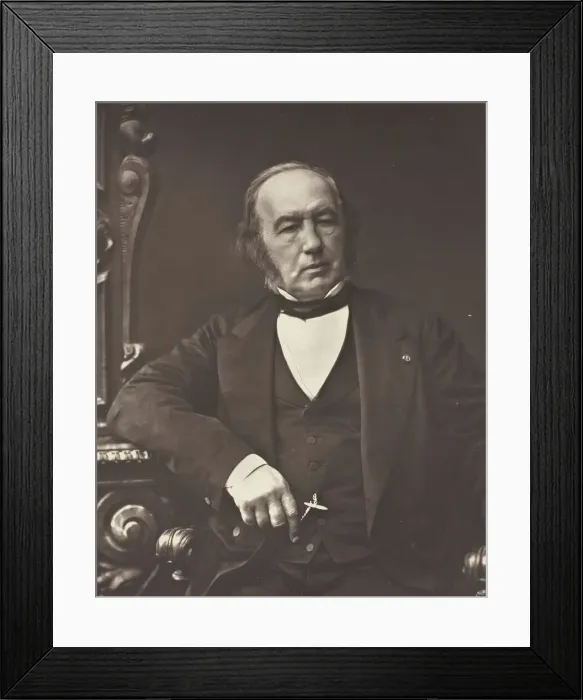 Framed Print : Claude Bernard, [French physiologist], c. 1876. Creator: Valery