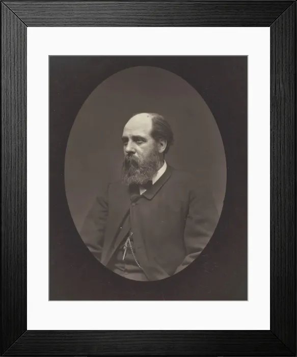 Framed Print : Hector Malot, c. 1876. Creator: Etienne Carjat Framed Print : Hector Malot, c. 1876. Creator: Etienne Carjat
