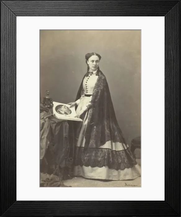 Framed Print : Mrs. S. H. C. Miner, 1846 / 1891. Creator: William Notman Framed Print : Mrs. S. H. C. Miner, 1846 / 1891. Creator: William Notman
