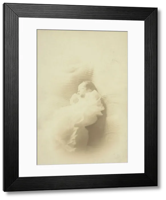 Framed Print : Harriet Warner Walker, less than 24 hr. old, (1870 / 1890). Creator: J. J. Kanberg Framed Print : Harriet Warner Walker, less than 24 hr. old, (1870 / 1890). Creator: J. J. Kanberg
