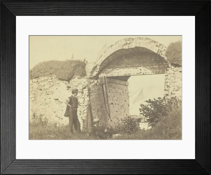 Framed Print : Old Fort, 1959 / 74. Creator: James Wallace Black Framed Print : Old Fort, 1959 / 74. Creator: James Wallace Black