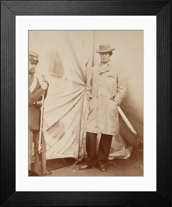 Framed Print : Lewis Powell [alias Lewis Payne], April 27, 1865. Creator: Alexander Gardner