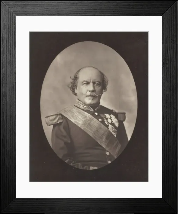 Framed Print : Canrobert, c. 1876. Creator: Lejeune Framed Print : Canrobert, c. 1876. Creator: Lejeune