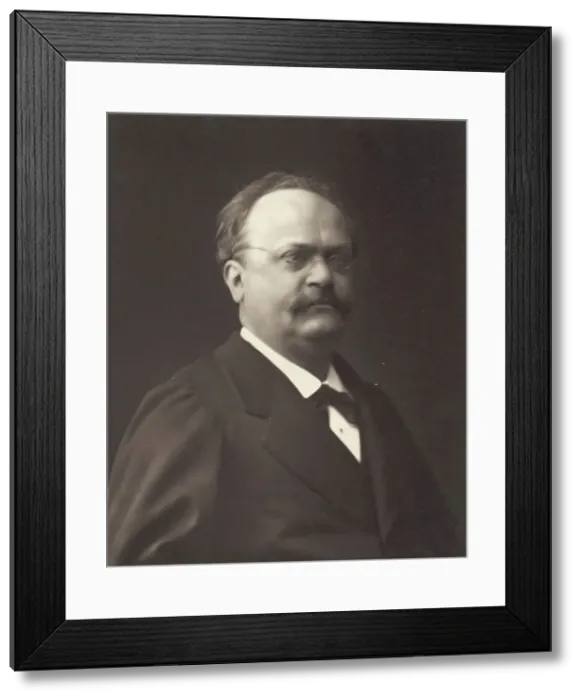 Framed Print : Charles Lecoq, [French operatic composer], c. 1876  /  84. Creator: Pierre Petit