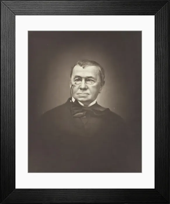 Framed Print : Emile De Girardin [French journalist, publicist and politician], 1875  /  77