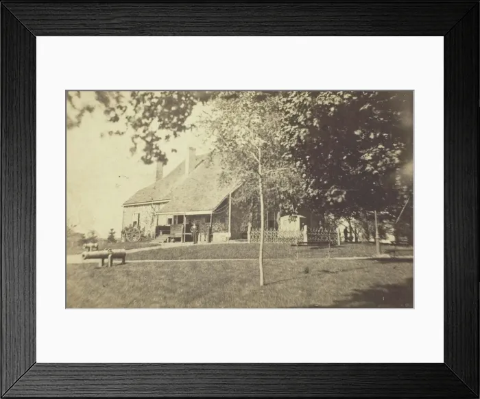 Framed Print : Washingtons Headquarters (Newburgh, New York), 19th century. Creator: Remillard Framed Print : Washingtons Headquarters (Newburgh, New York), 19th century. Creator: Remillard