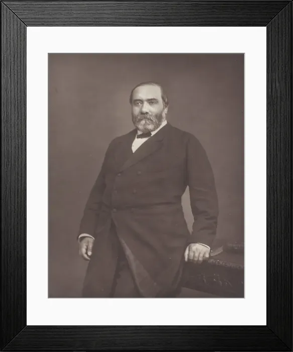 Framed Print : Sarcey, c. 1876. Creator: Franck Framed Print : Sarcey, c. 1876. Creator: Franck