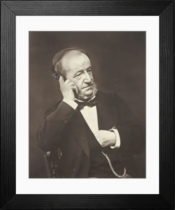 Framed Print : John Lemoinne, [French journalist, diplomat and politician], c. 1880