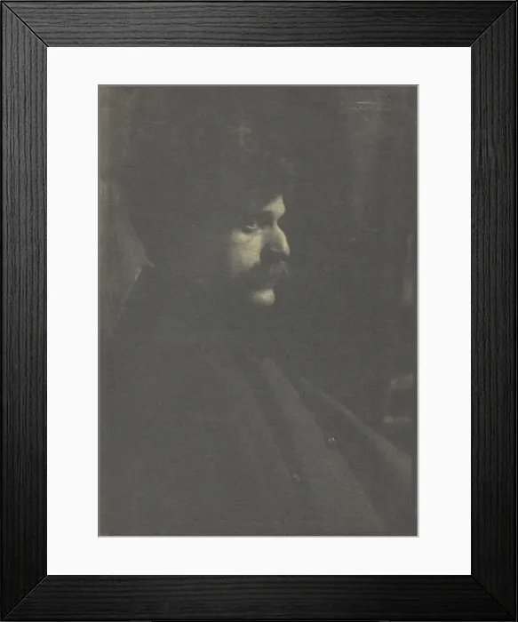 Framed Print : Portrait of Alfred Stieglitz, c. 1899. Creator: Frank Eugene Framed Print : Portrait of Alfred Stieglitz, c. 1899. Creator: Frank Eugene