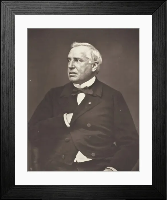 Framed Print : Nelaton, c. 1876. Creator: Pierre Petit Framed Print : Nelaton, c. 1876. Creator: Pierre Petit