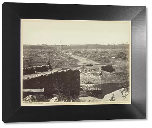 Ruins of Stone Bridge, Bull Run, March 1862. Creators: Barnard & Gibson, George N