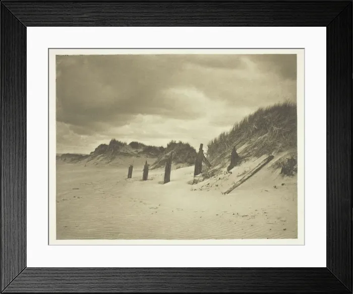 Framed Print : Sand Dunes, c. 1880  /  90, printed January 1891. Creator: B. Gay Wilkinson