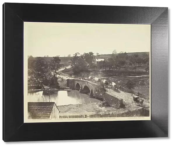 Antietam Bridge, Maryland, September 1862. Creators: Barnard & Gibson, George N