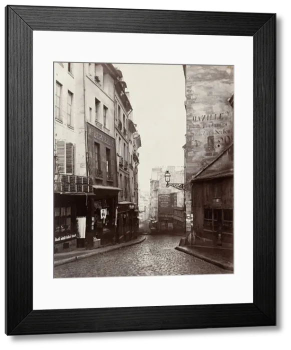 Framed Print : Rue de la Montagne-Sainte-Genevieve near the Intersection of Rue LaPlace... 1865 / 69 Framed Print : Rue de la Montagne-Sainte-Genevieve near the Intersection of Rue LaPlace... 1865 / 69