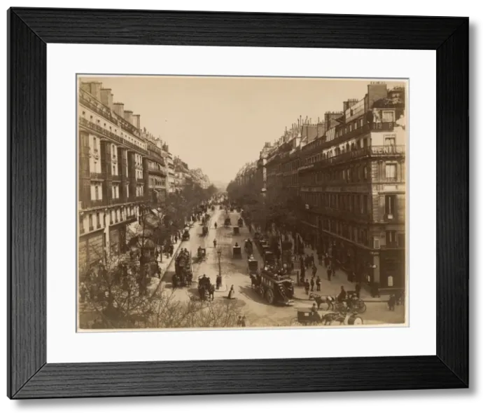 Framed Print : Montmartre, 1870. Creator: Unknown Framed Print : Montmartre, 1870. Creator: Unknown