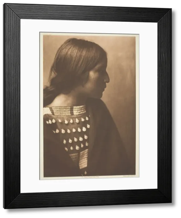Framed Print : Arikara Girl, 1908. Creator: Edward Sheriff Curtis Framed Print : Arikara Girl, 1908. Creator: Edward Sheriff Curtis