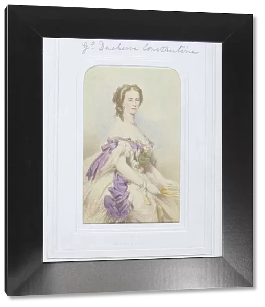 Grand Duchess Constantine, 1860-69. Creator: Emile Desmaisons