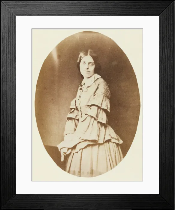 Framed Print : Mrs. Craik, 1850 / 59. Creators: Unknown, Benjamin Mulock Framed Print : Mrs. Craik, 1850 / 59. Creators: Unknown, Benjamin Mulock
