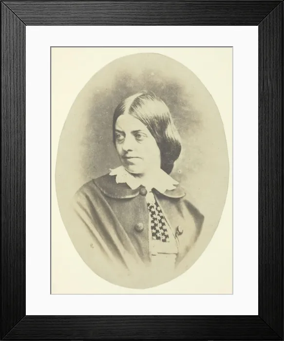 Framed Print : Mrs. Craik, 1850 / 65. Creators: Unknown, Benjamin Mulock Framed Print : Mrs. Craik, 1850 / 65. Creators: Unknown, Benjamin Mulock