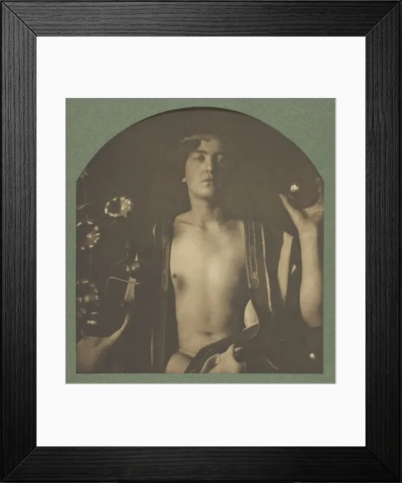 Framed Print : Beauty is Truth, Truth Beauty, 1896 / 97. Creator: Fred Holland Day Framed Print : Beauty is Truth, Truth Beauty, 1896 / 97. Creator: Fred Holland Day