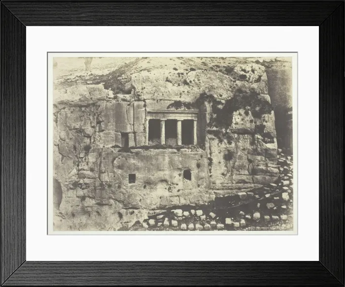 Framed Print : Jerusalem, Valley of Josaphat, Tomb of St. James (Jerusalem, Vallee de Josaphat Framed Print : Jerusalem, Valley of Josaphat, Tomb of St. James (Jerusalem, Vallee de Josaphat