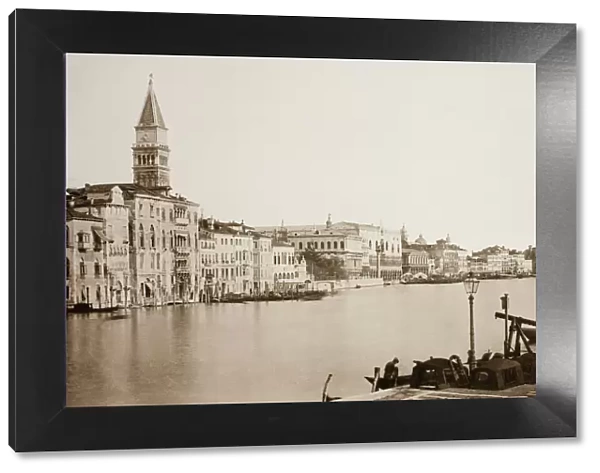 Untitled (20), c. 1890. [Grand Canal with Doges Palace in the distance, Venice]
