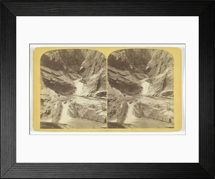 Framed Print : The Punch Bowl, Queen's Canon, Glen Eyrie, 1850 / 80. Creator: B. H. Gurnsey Framed Print : The Punch Bowl, Queen's Canon, Glen Eyrie, 1850 / 80. Creator: B. H. Gurnsey