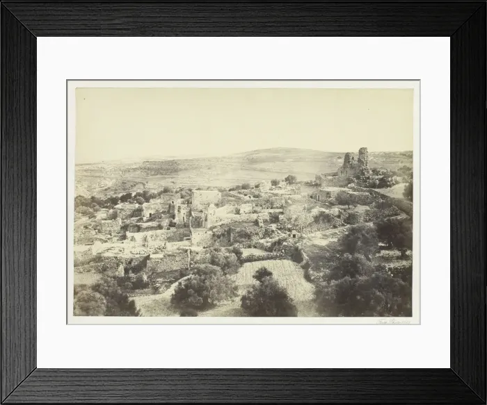 Framed Print : Bethany, 1857. Creator: Francis Frith Framed Print : Bethany, 1857. Creator: Francis Frith