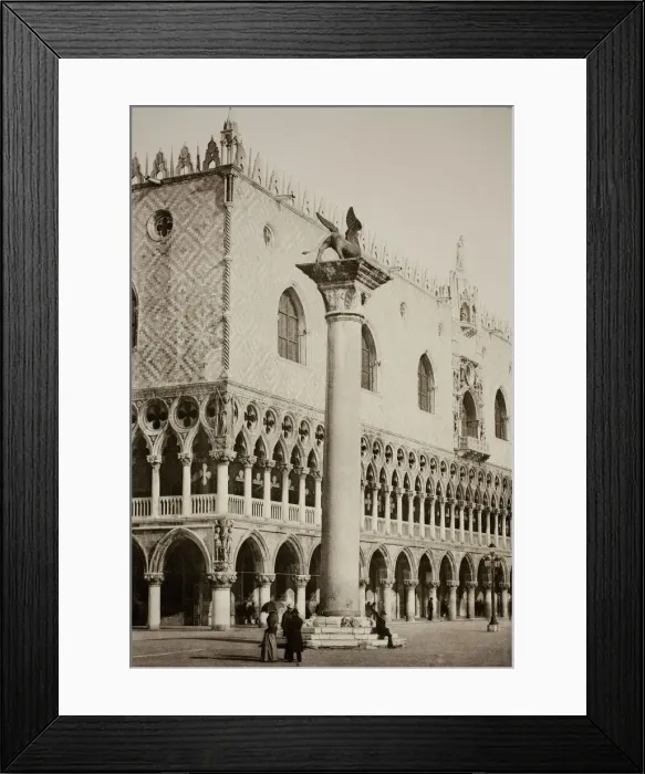 Framed Print : Untitled (27), c. 1890. [Doges Palace, Venice]. Creator: Unknown