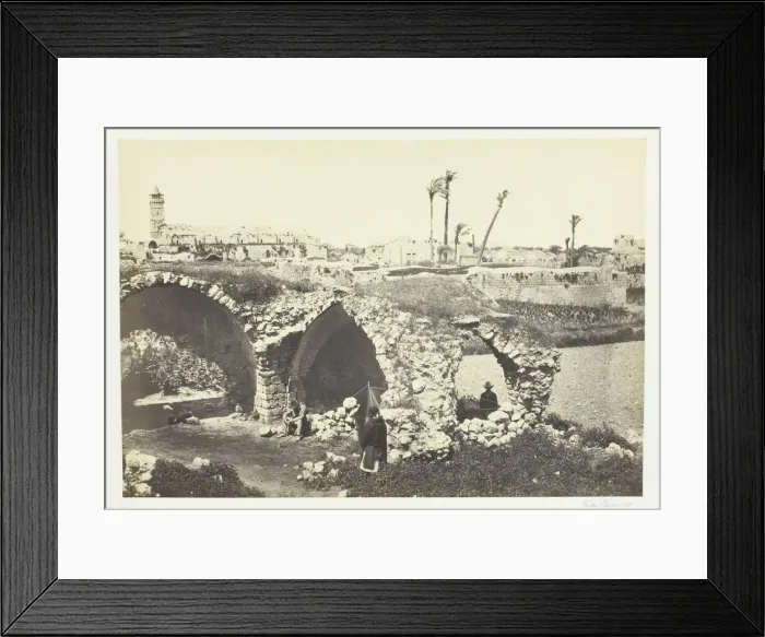 Framed Print : Ramleh, 1857. Creator: Francis Frith Framed Print : Ramleh, 1857. Creator: Francis Frith