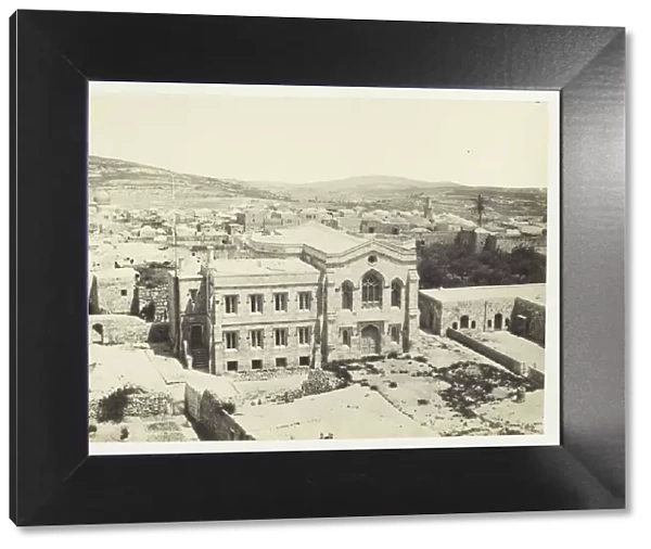 The New English Church from the Tower of Hippicus, Jerusalem, 1857