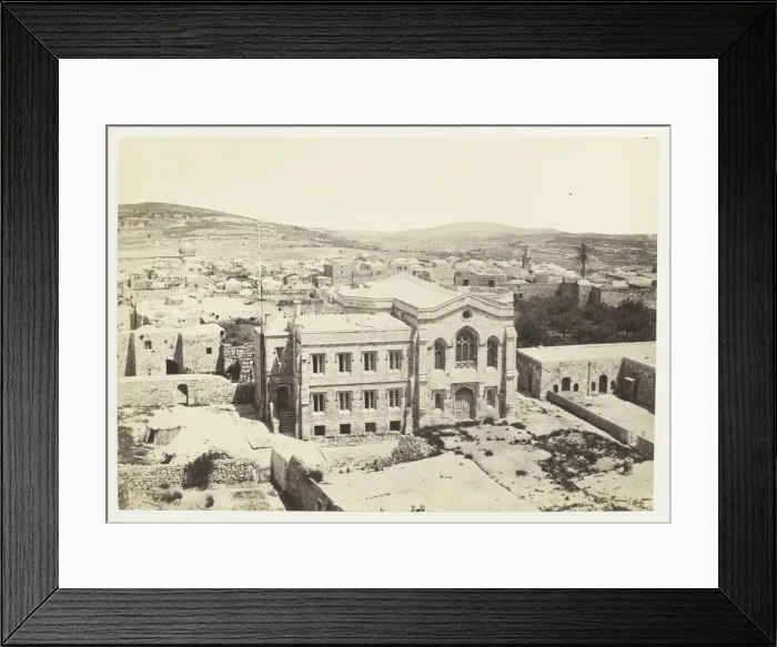 Framed Print : The New English Church from the Tower of Hippicus, Jerusalem, 1857 Framed Print : The New English Church from the Tower of Hippicus, Jerusalem, 1857