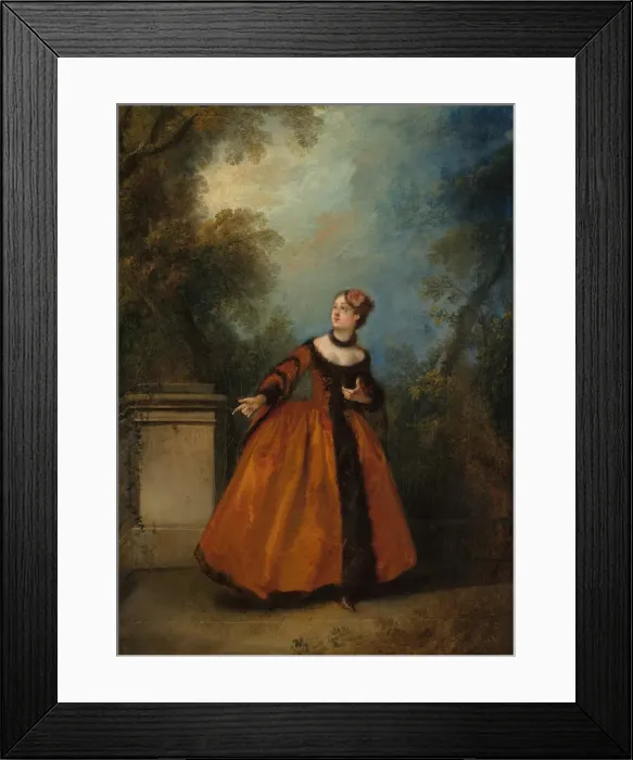 Framed Print : The Beautiful Greek Woman, 1731 / 36. Creator: Nicolas Lancret Framed Print : The Beautiful Greek Woman, 1731 / 36. Creator: Nicolas Lancret