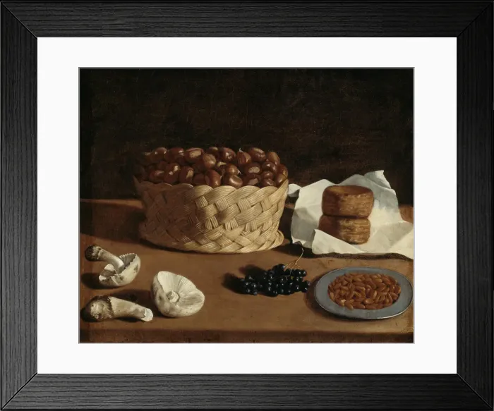 Framed Print : Kitchen Still Life, c. 1640. Creator: Paolo Antonio Barbieri Framed Print : Kitchen Still Life, c. 1640. Creator: Paolo Antonio Barbieri