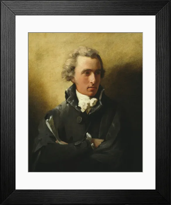 Framed Print : Robert Brown of Newhall, 1792. Creator: Henry Raeburn Framed Print : Robert Brown of Newhall, 1792. Creator: Henry Raeburn