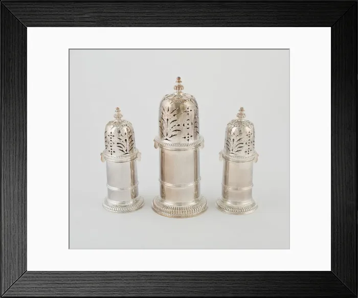 Framed Print : Three Casters, London, 1701 / 02. Creator: Alice Sheene Framed Print : Three Casters, London, 1701 / 02. Creator: Alice Sheene