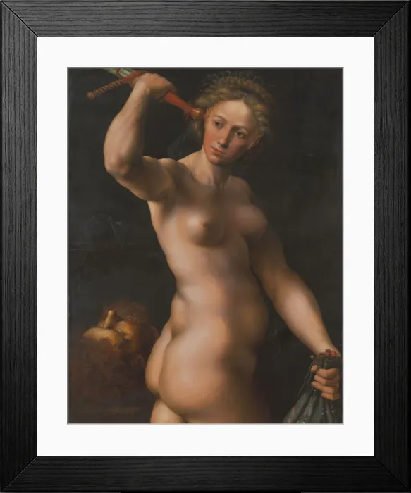 Framed Print : Judith, c. 1540. Creator: Jan Sanders van Hemessen Framed Print : Judith, c. 1540. Creator: Jan Sanders van Hemessen