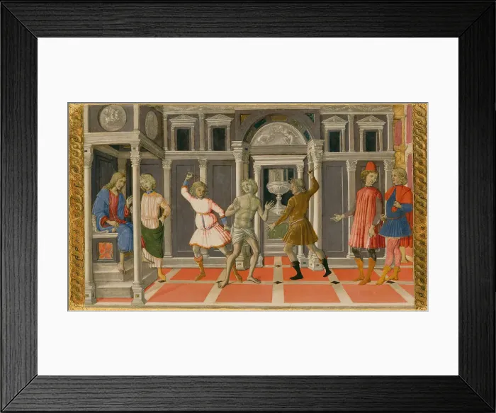 Framed Print : The Dream of Saint Jerome, 1476. Creator: Matteo di Giovanni Framed Print : The Dream of Saint Jerome, 1476. Creator: Matteo di Giovanni