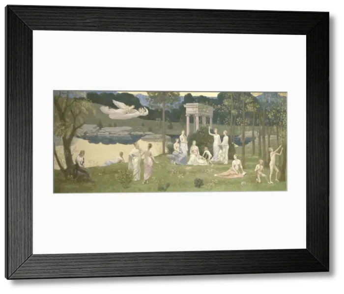 Framed Print : The Sacred Grove, Beloved of the Arts and the Muses, 1884 / 89 Framed Print : The Sacred Grove, Beloved of the Arts and the Muses, 1884 / 89