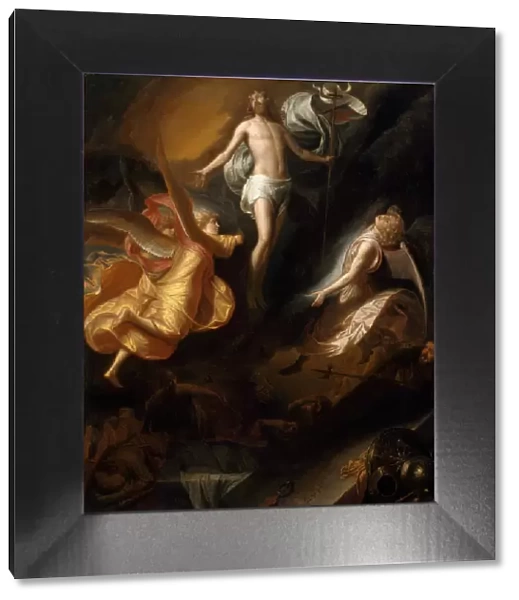 Resurrection of Christ, 1665  /  70. Creator: Samuel van Hoogstraten